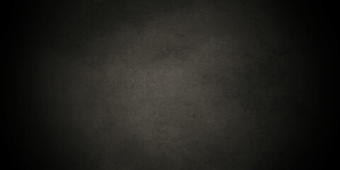 Black stone concrete texture backdrop background anthracite panorama. Panorama dark grey black slate background or texture.	
