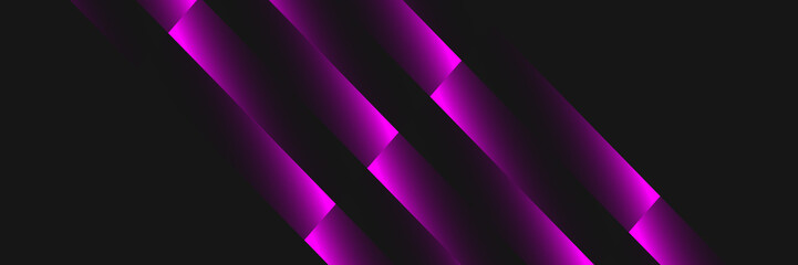 Fototapeta premium Modern black and purple background vector design