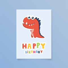template postcard with giraffe. greeting card birthday holiday