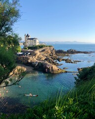 Plage du Port Vieux à Biarritz 