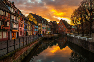Colmar, Alsace. - obrazy, fototapety, plakaty
