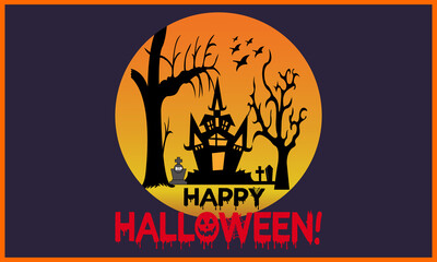 Halloween T-Shirt Apparel, Magic Clipart Design.