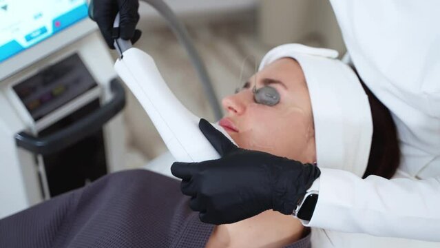 Facial skin phototherapy with BBL laser