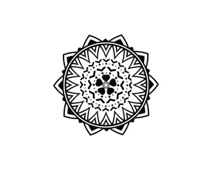 Mandala in ethnic style vector