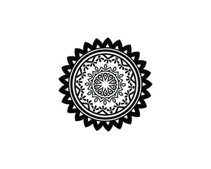 Mandala in ethnic style vector
