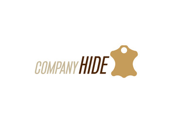 hide industrial business logo design