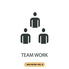 teamwork icons  symbol vector elements for infographic web