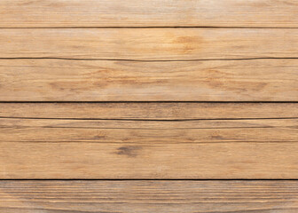 Obraz na płótnie Canvas Brown wood color texture horizontal for background. Surface light clean of table top view. Natural patterns for design art work and interior or exterior. Grunge old white wood board wall pattern.