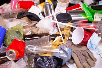 Trash Waste Recycling Microplastic