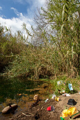 Trash Waste Recycling Microplastic