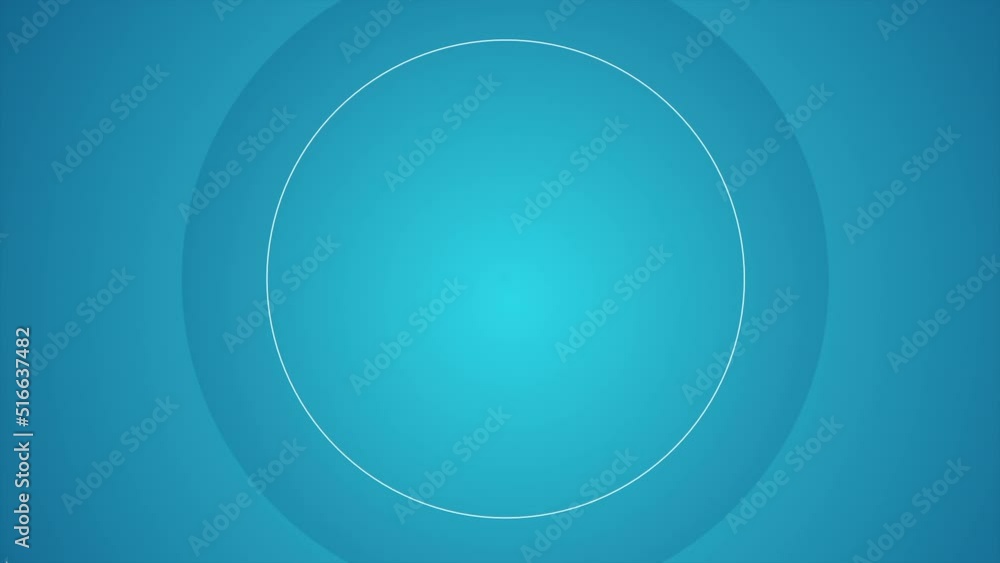 Poster simple animation with moving circles and changing backdrop. motion. simple background with pulsating