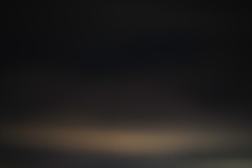 Night sky over the Bavarian Forest in a mountainous landscape