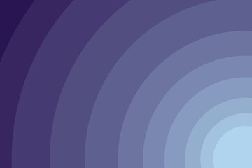 Blue and purple gradient sun paper cut. Vector illustration.