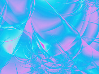 abstract pink blue line drawing, color graphics, background, design