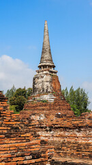 Fototapeta premium The historical city of Ayutthaya in Thailand