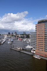 Blick von der Elbphilharmonie