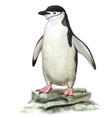 Antarctic penguin, Pygoscelis antarctica