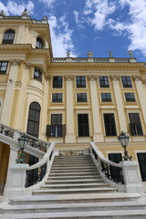 Staircase for going up and down.