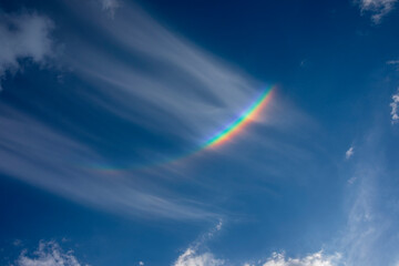 Clouds with the Rainbow