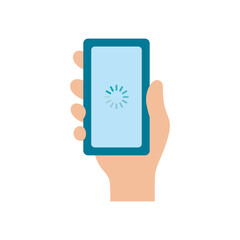 アイコン_スマホ_手_マーク_ぐるぐる_線無し