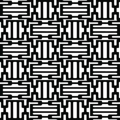 
Abstract background with black and white pattern. Unique geometric vector swatch. Perfect for site backdrop, wrapping paper, wallpaper, textile and surface design. 