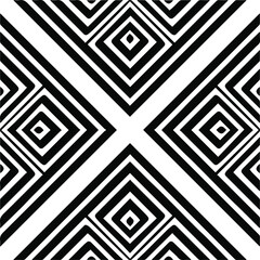 Abstract background with black and white pattern. Unique geometric vector swatch. Perfect for site backdrop, wrapping paper, wallpaper, textile and surface design. 