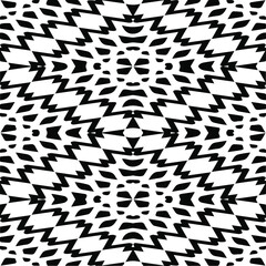 
Abstract background with black and white pattern. Unique geometric vector swatch. Perfect for site backdrop, wrapping paper, wallpaper, textile and surface design. 