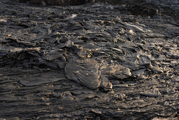 Volcano lava in Iceland