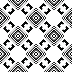 
Abstract background with black and white pattern. Unique geometric vector swatch. Perfect for site backdrop, wrapping paper, wallpaper, textile and surface design. 
