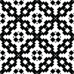 
Abstract background with black and white pattern. Unique geometric vector swatch. Perfect for site backdrop, wrapping paper, wallpaper, textile and surface design. 

