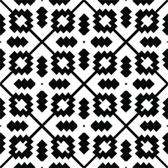 
Abstract background with black and white pattern. Unique geometric vector swatch. Perfect for site backdrop, wrapping paper, wallpaper, textile and surface design. 
