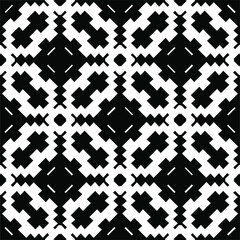 
Abstract background with black and white pattern. Unique geometric vector swatch. Perfect for site backdrop, wrapping paper, wallpaper, textile and surface design. 
