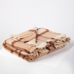 wool and cotton bedspreads , blankets, blankets with fabric texture