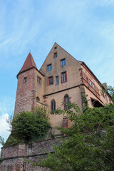 Fototapeta na wymiar Alsace - Bas-Rhin - Saverne - Chateau d'Oberhof - Ancien palais épiscopal du 12 e siècle
