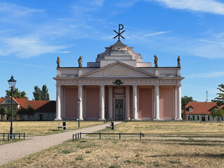 Stadtkirche in Ludwigslust in Mecklenburg 