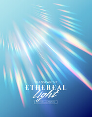 Fantasy Light Flare Transparent Effect - vector illustration.