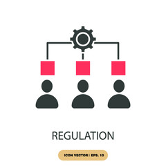 regulation icons  symbol vector elements for infographic web