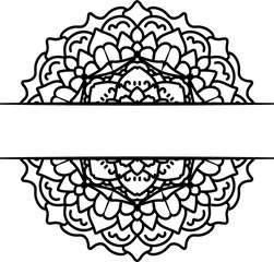 Get crafting with this Mandala Wreath Monogram Split and Heart Arrow SVG Bundle For Cut File Circle Border Wreath SVG Monogram Flower Border incorporate this design to apparel, scrapbooks or decals