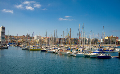 Fototapeta na wymiar Image from Las palmas Canary Island harbour