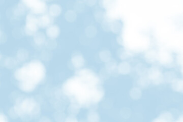 Abstract light blue blur bokeh for background, light blur on high light blue gradient abstract...