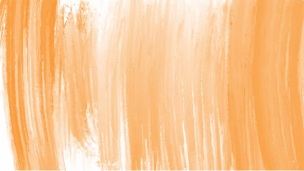 Orange watercolor background for your design, watercolor background concept, vector.