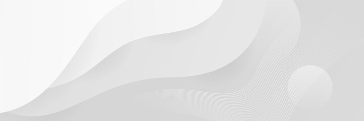 White abstract background. Vector abstract graphic design banner pattern background template.