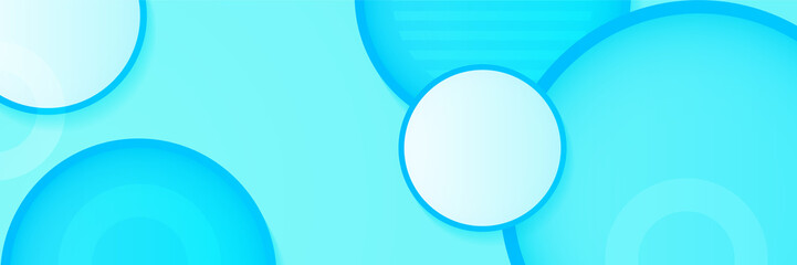 Light blue abstract background. Vector abstract graphic design banner pattern background template.