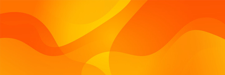 Orange abstract banner background. Vector abstract graphic design banner pattern background template.