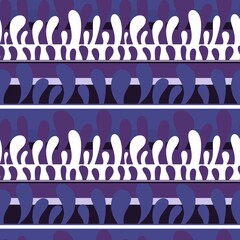 Summer abstract seamless waves pattern for fabrics and wrapping paper and clothes print and kids