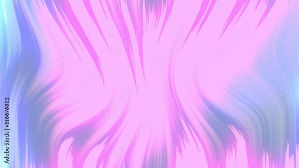Leinwandbilder animated 3d waving cloth texture. liquid holographic background. smooth silk cloth surface with ripp