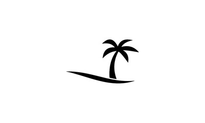 Fototapeta na wymiar palm tree icon