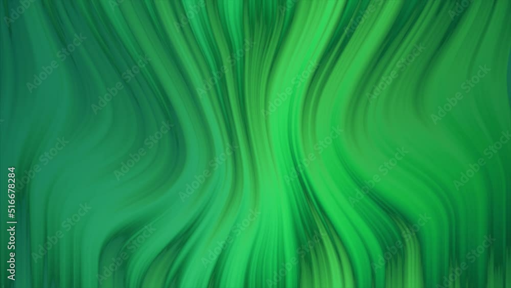 Leinwandbilder animated 3d waving cloth texture. liquid holographic background. smooth silk cloth surface with ripp