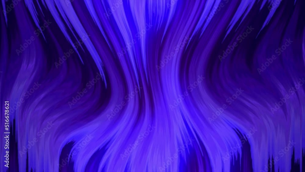 Leinwandbilder animated 3d waving cloth texture. liquid holographic background. smooth silk cloth surface with ripp