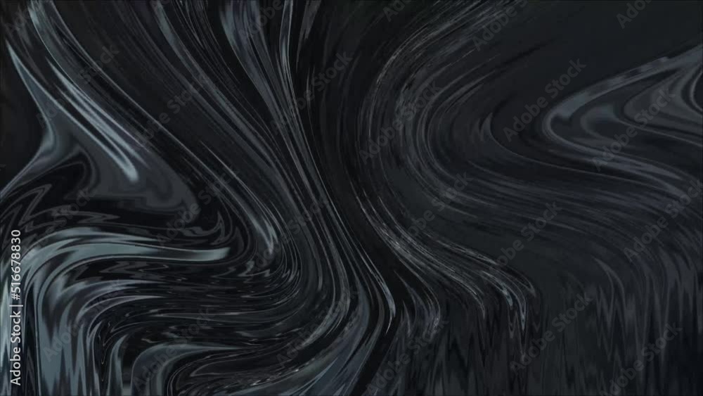 Leinwandbilder animated 3d waving cloth texture. liquid holographic background. smooth silk cloth surface with ripp